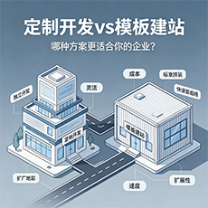 麻章建站-定制开发vs模板建站：哪种方案更适合你的企业？