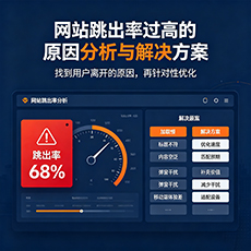 霞山建站-网站跳出率过高的原因分析与解决方案