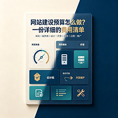 湛江建站-网站建设预算怎么做？一份详细的费用清单