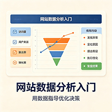 麻章建站-网站数据分析入门:用数据指导优化决策